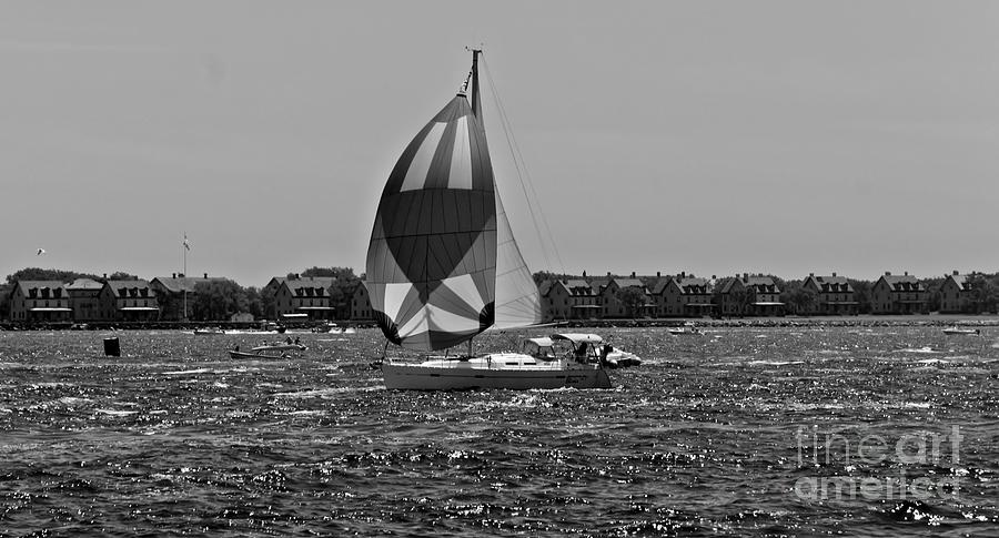 Sandy Hook Sailing II Photograph by Lilliana Mendez