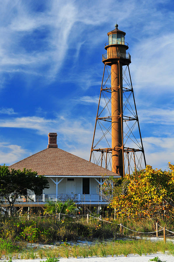 Sanibel Island Lighthouse Photograph by Clint Buhler