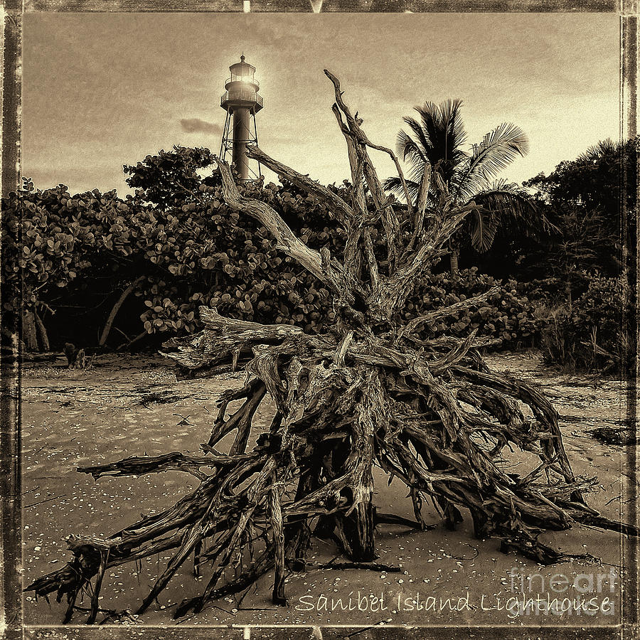 Lighthouse Photograph - Sanibel Island Lighthouse by Jeff Breiman