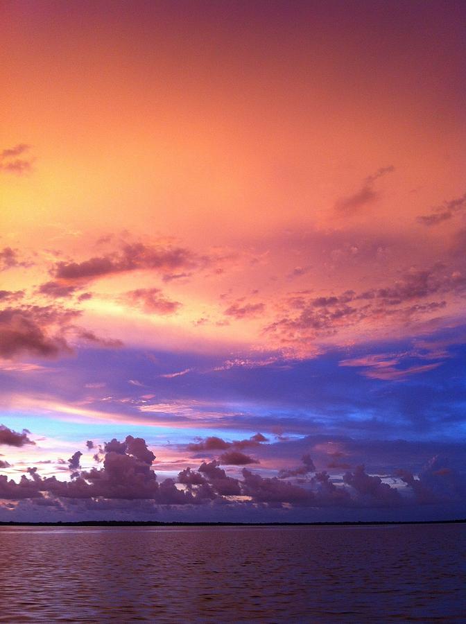 Sunset Photograph - Sanibel Island Sunset 4 by Judy Swerlick