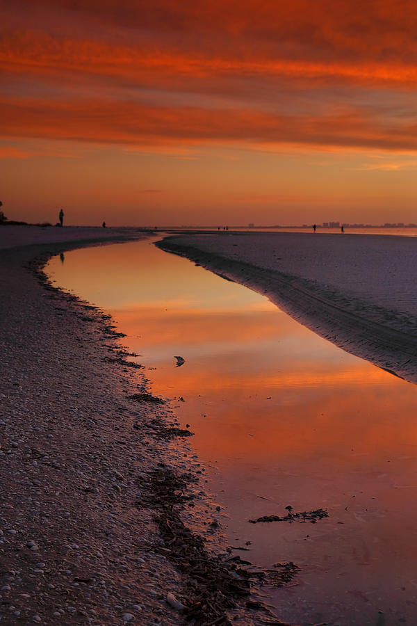 Sanibel Sunset II Photograph by Steven Ainsworth