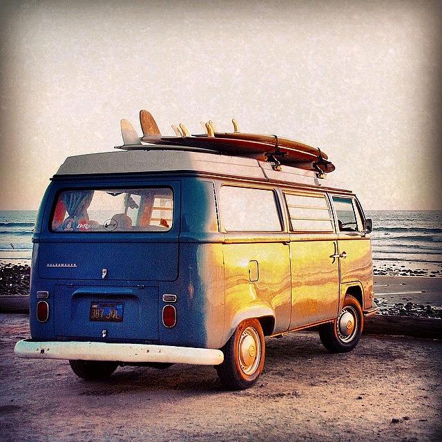 San Onofre Photograph - Surf Parking by Hal Bowles San Onofre Photograph - Surf Parking by Hal Bowles