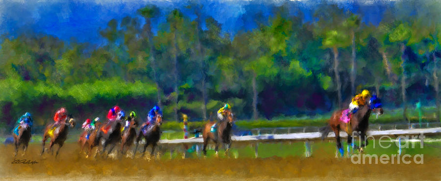 Santa Anita Races by Andrea Auletta Santa Anita Races by Andrea Auletta