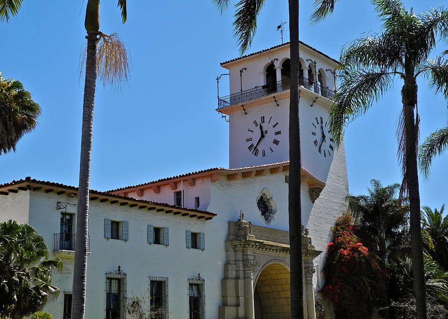 Santa Barbara County Courthouse Photograph by Kirsten Giving