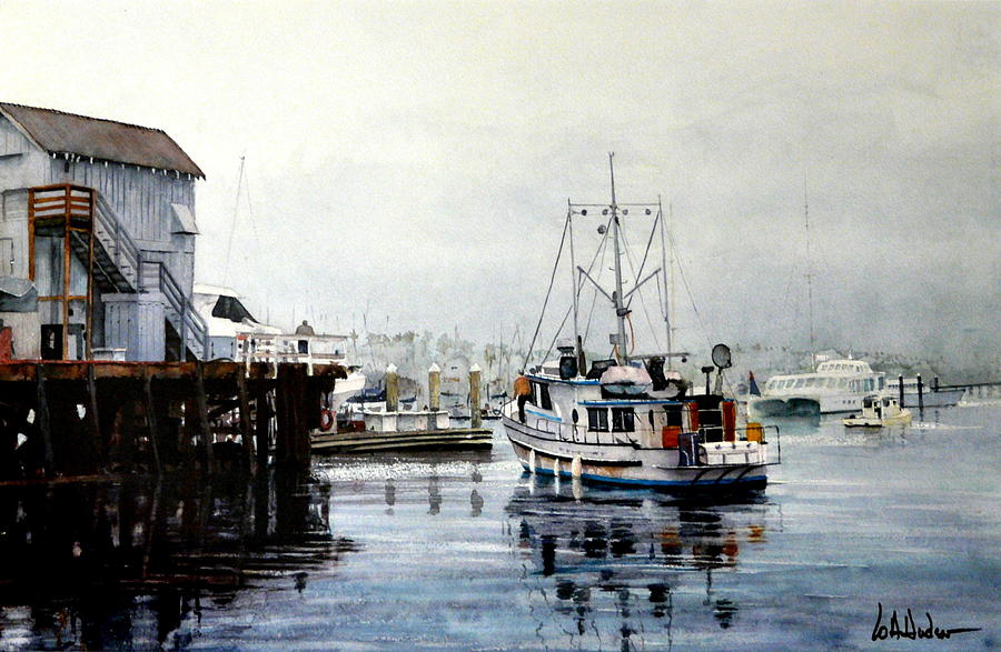Santa Barbara Morning Painting by Bill Hudson