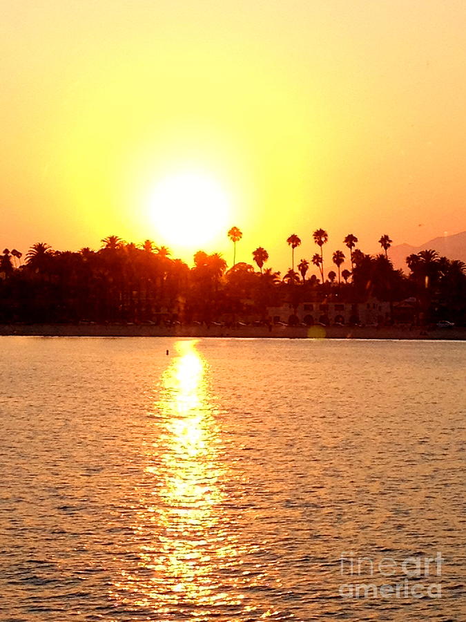 Santa Barbara Sunset Photograph by Beth Saffer