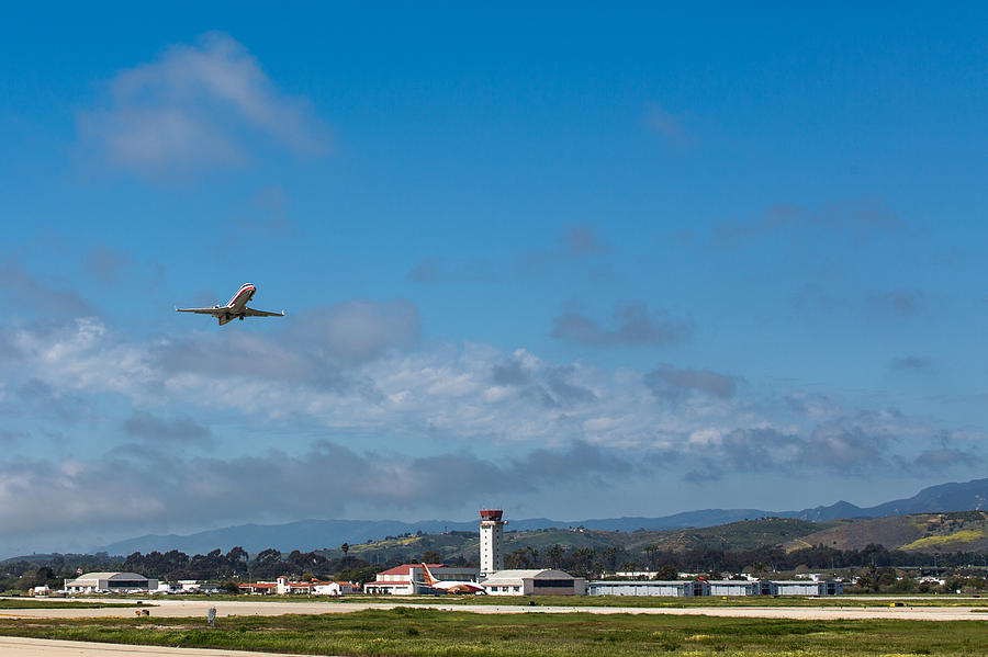Santa Barbara Takeoff Photograph by John Daly