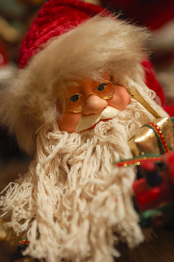 Santa Claus - Antique Ornament - 08 Photograph by Jill Reger