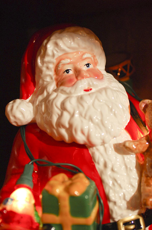 Santa Claus - Antique Ornament - 13 Photograph by Jill Reger