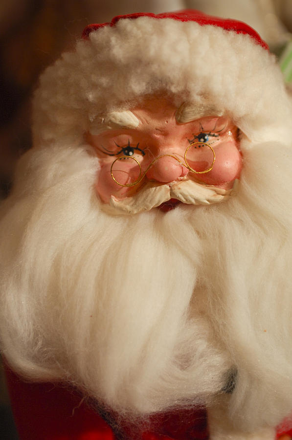 Santa Claus - Antique Ornament - 14 Photograph by Jill Reger