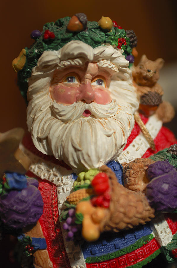 Santa Claus - Antique Ornament - 20 Photograph by Jill Reger