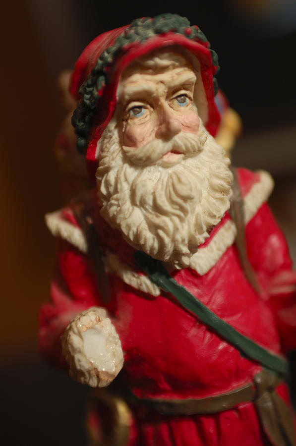 Santa Claus - Antique Ornament - 21 Photograph by Jill Reger