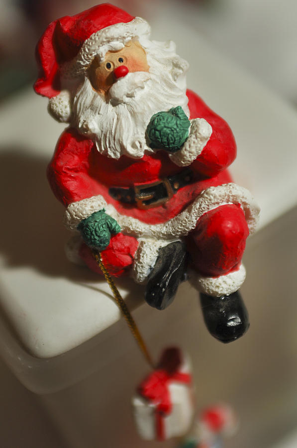 Santa Claus - Antique Ornament - 35 Photograph by Jill Reger