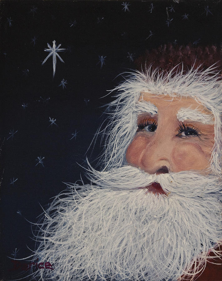 Santa Claus Painting by Darice Machel McGuire