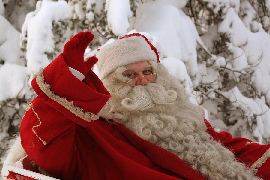 Ho Ho Ho - Its Santa Claus Photograph by Doc Braham