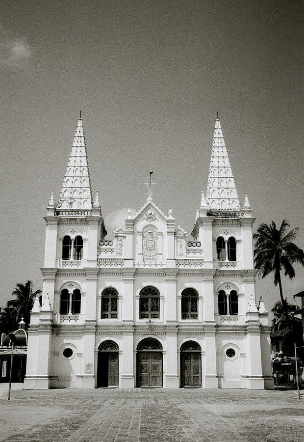 Architecture Photograph - Santa Cruz Basilica In Cochin by Shaun Higson