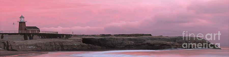 Santa Cruz Lighthouse State Park Panorama Photograph by Paul Topp