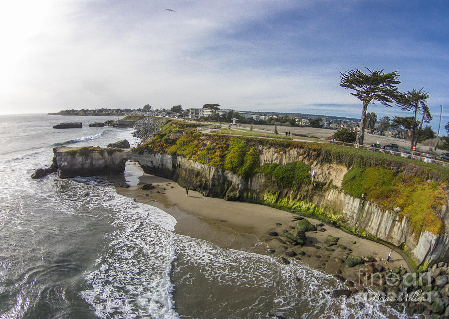 Santa Cruz Natural Bridge Photograph by Brian Miller - Fine Art America