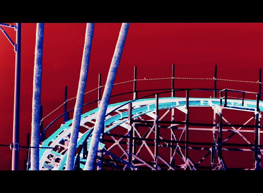 Santa Cruz Roller Coaster Photograph by Antonia Citrino