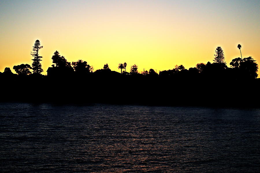 Santa Cruz Sunset Photograph by Christina Ochsner