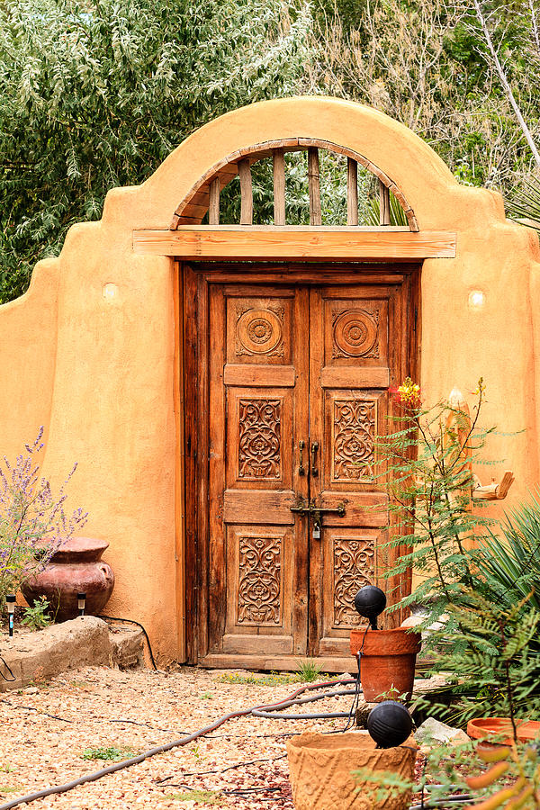 Santa Fe Door 2 Photograph by Ben Graham