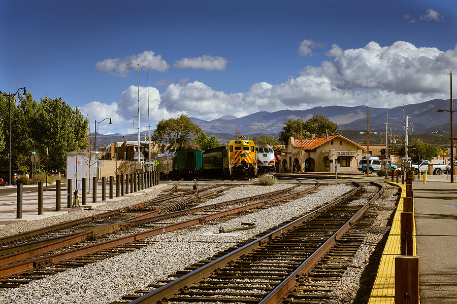Santa Fe Rail Road Photograph by John Johnson
