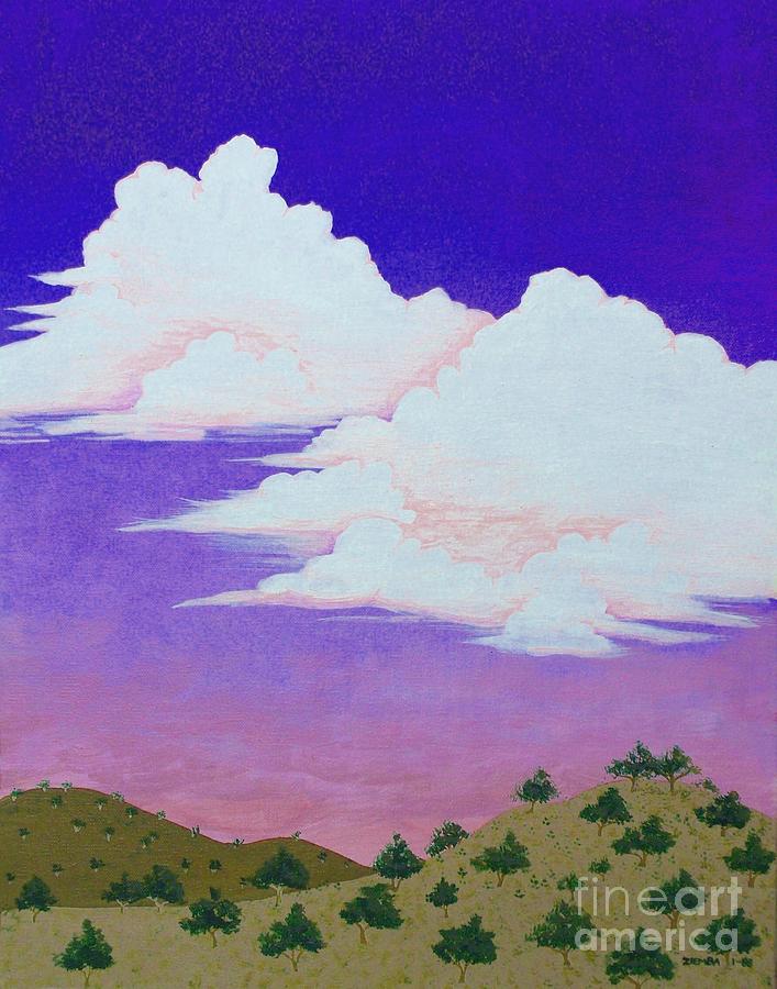 Santa Fe Painting - Santa Fe Sunset by Lori Ziemba