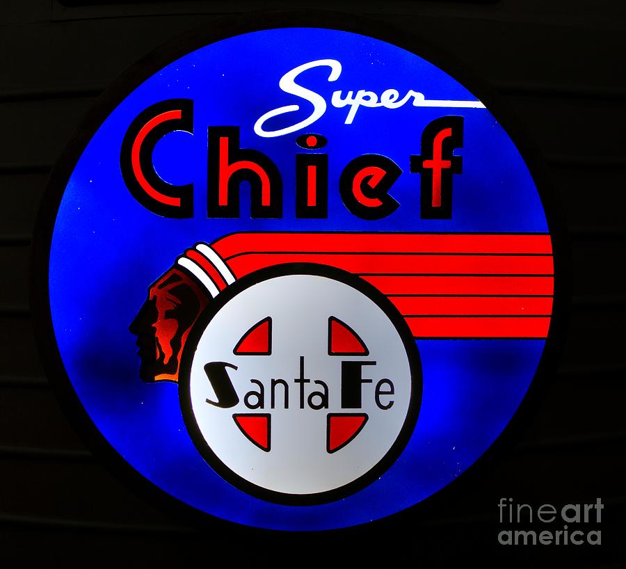 Santa Fe Super Chief Photograph by Steven Parker