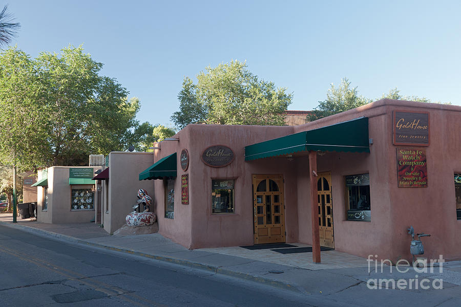 Santa Fe Trail Shops Photograph by Fred Stearns