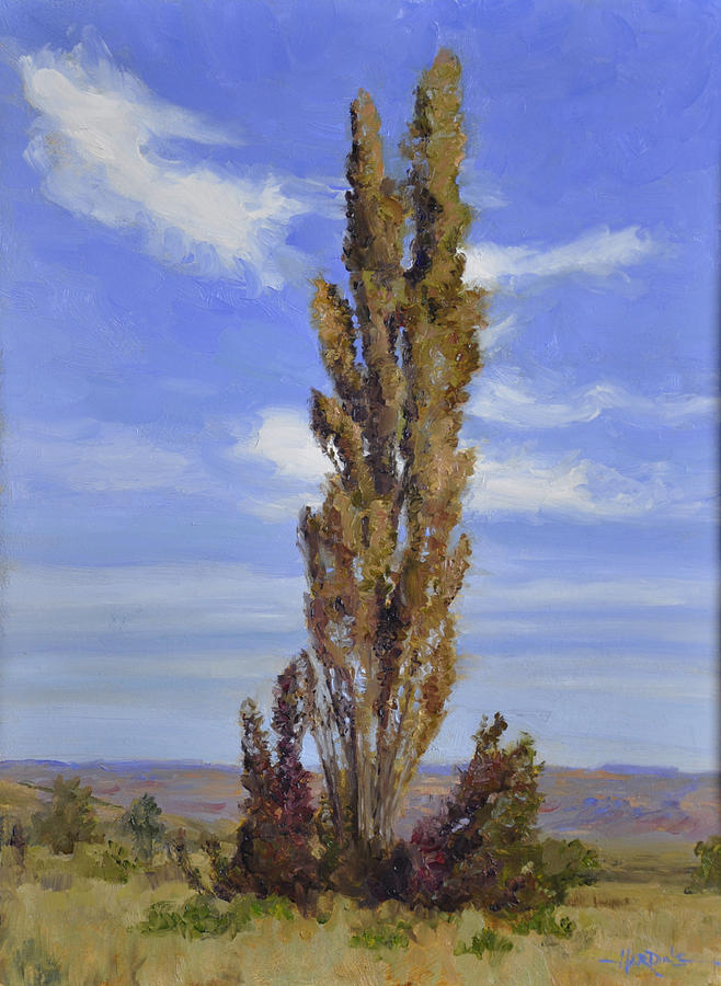 Nature Painting - Santa Fe Vista by Scott Harding