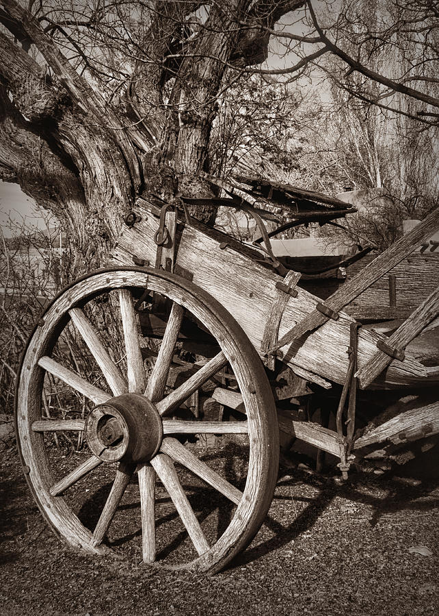 Santa Fe Wagon Photograph by Nikolyn McDonald