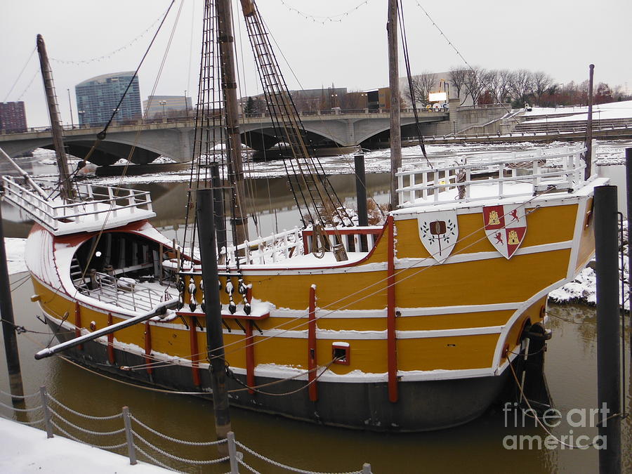 Santa Maria Boat In 2013 Photograph by Paddy Shaffer