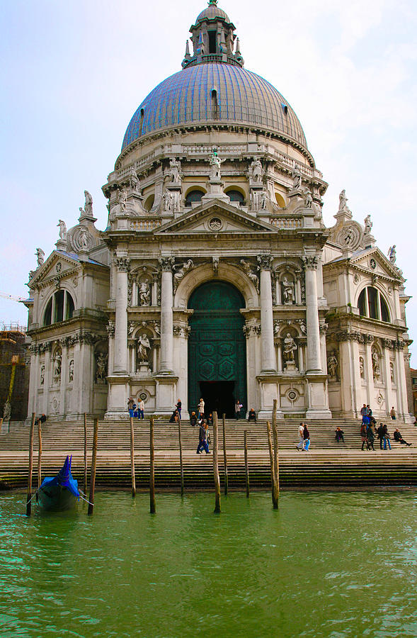 Santa Maria Della Salute Photograph - Santa Maria Della Salute by Ave Guevara Santa Maria Della Salute Photograph - Santa Maria Della Salute by Ave Guevara