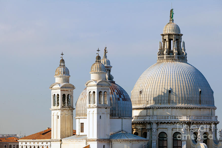Santa Maria della Salute in Venice Photograph by Paul Cowan