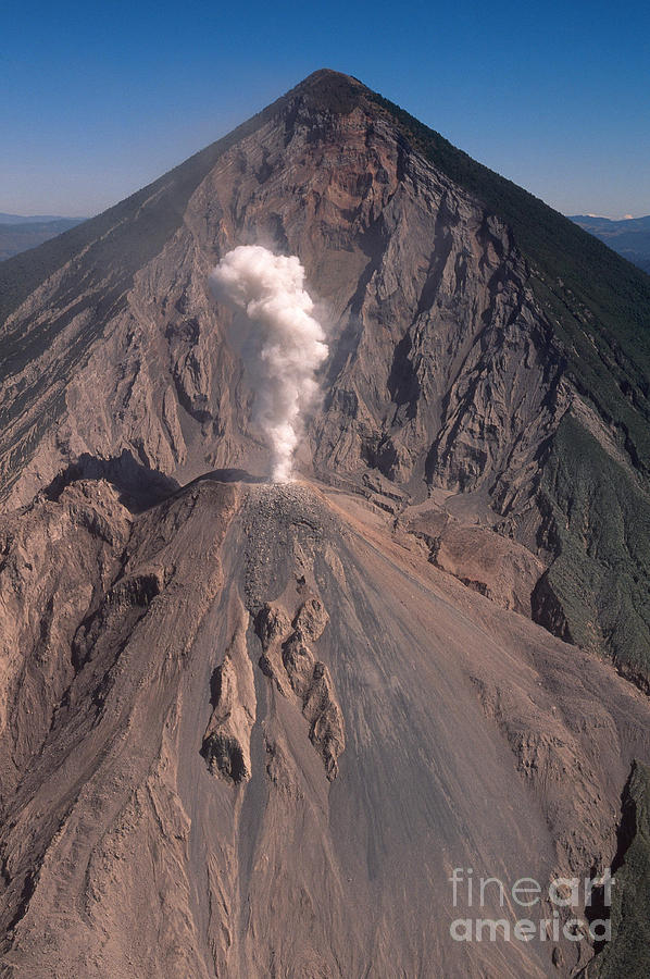Santa Maria Volcano Photograph by Stephen & Donna OMeara