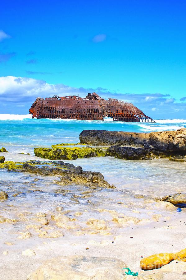 Santa Maria Wreck Cape Verde Photograph by Brian Raggatt - Fine Art America