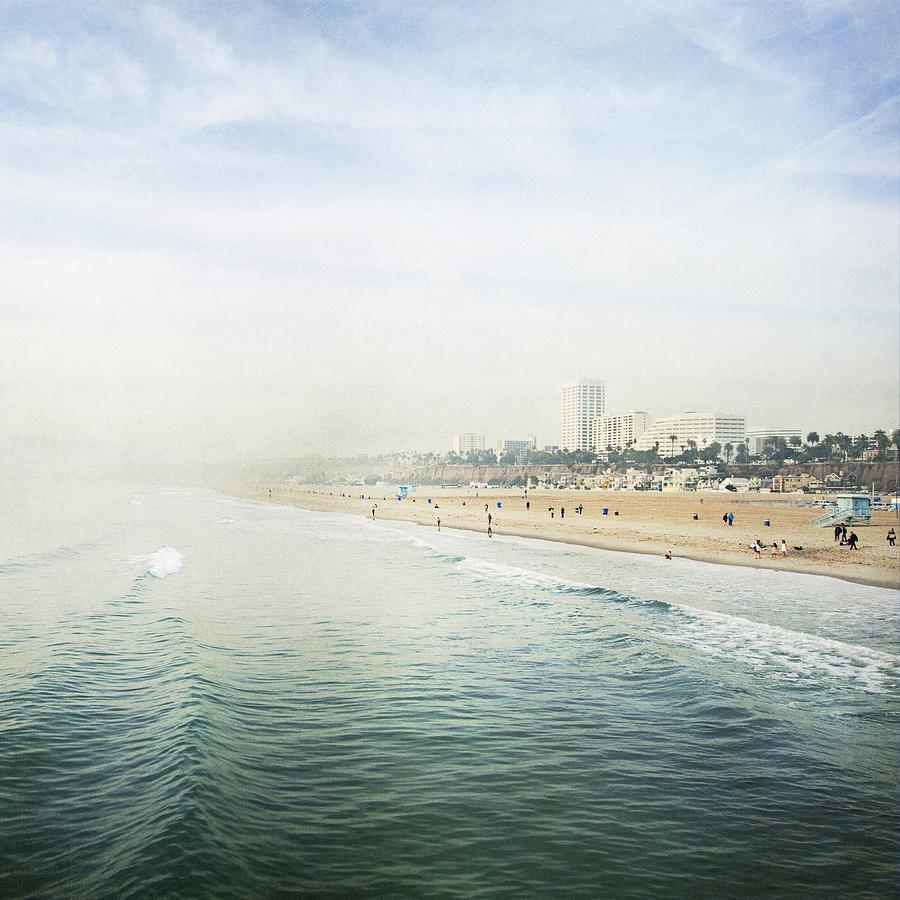 Santa Monica California Photograph - Santa Monica Beach  by Bree Madden 