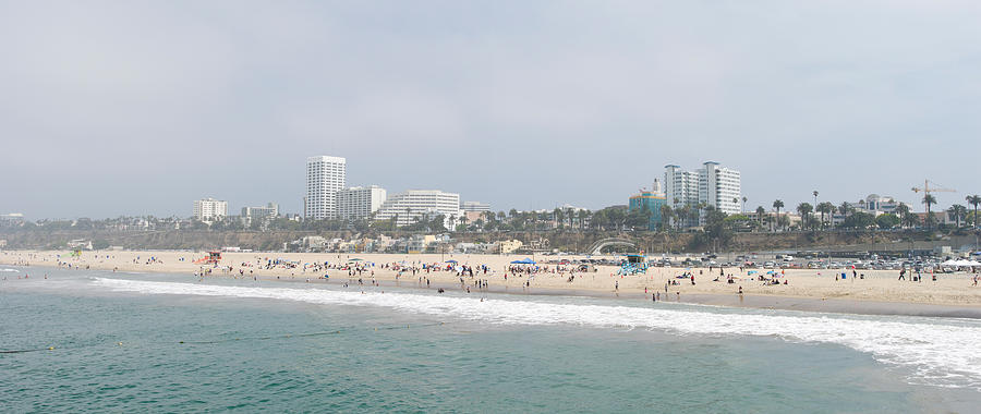 Santa Monica Beach, Santa Monica, Los Photograph by Panoramic Images