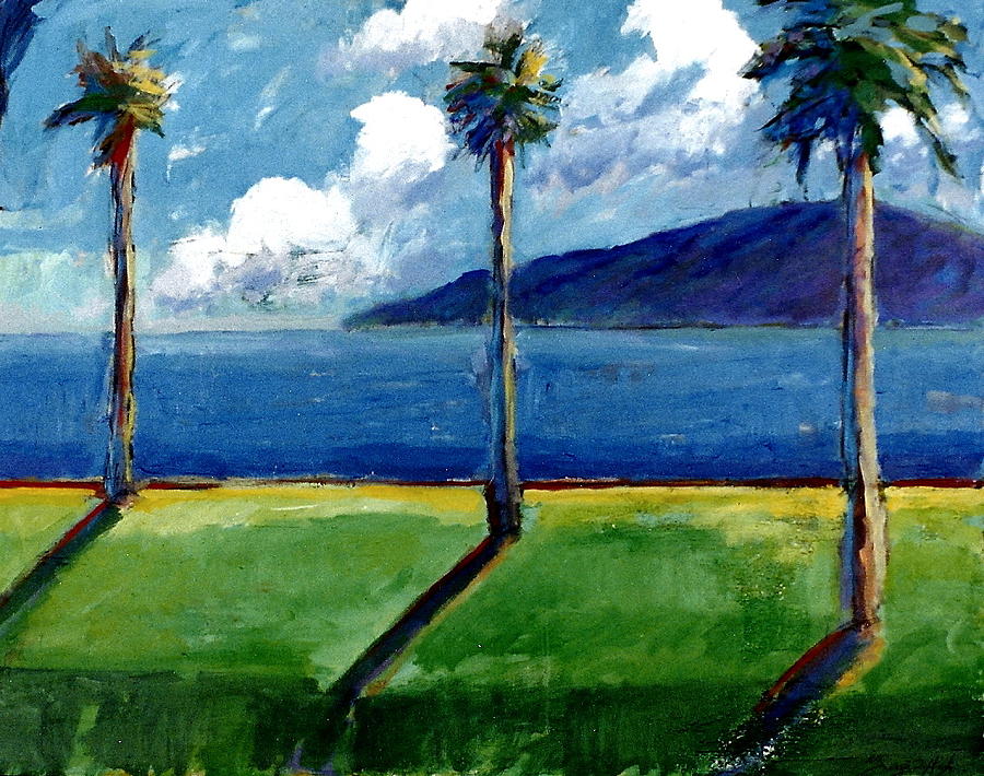 Santa Monica Painting by Gerry High