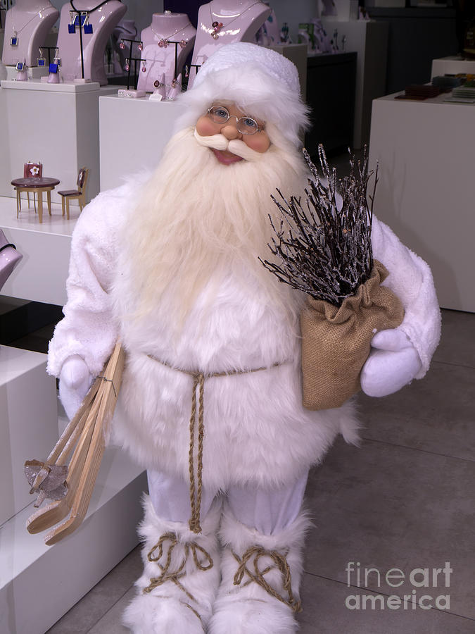 Santa Spotted in Jewellery Store Photograph by Brenda Kean