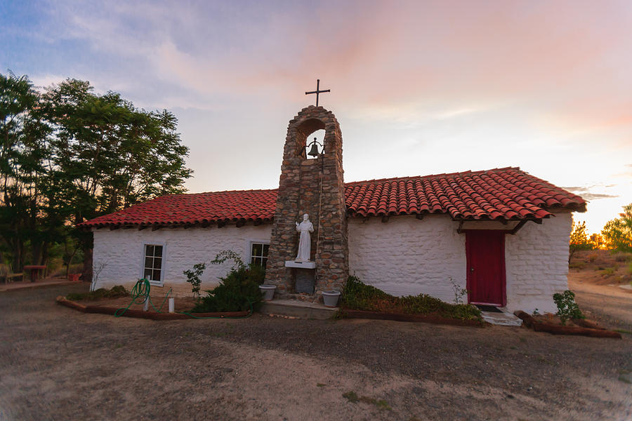 Santa Ysabel Mission St Francis Chapel side Photograph by Scott Campbell