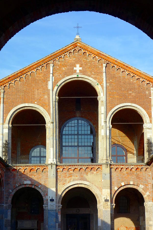 SantAmbrogio Basilica Photograph by Valentino Visentini