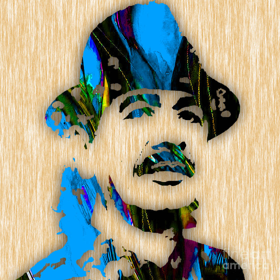 Carlos Santana Mixed Media - Santana Art by Marvin Blaine