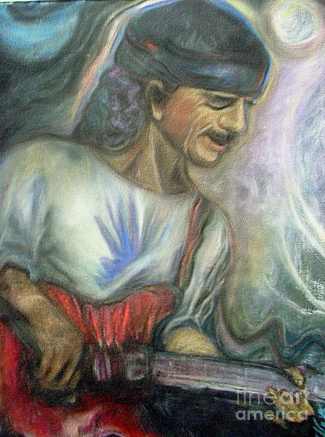 Santana Pastel by Barbara Leigh Art