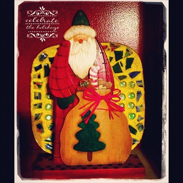 Christmas Photograph - Santas Sack Is Getting Full! #santa by Teresa Mucha