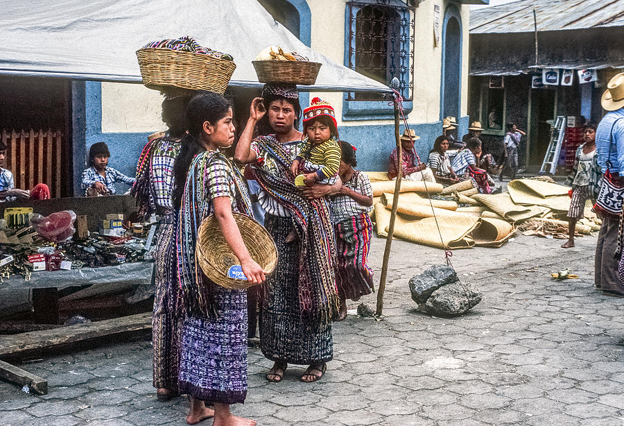 Santiago Atitlan Market 2 Photograph by Tina Manley