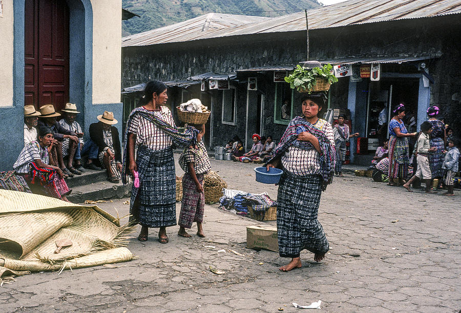 Santiago Atitlan Market Photograph by Tina Manley