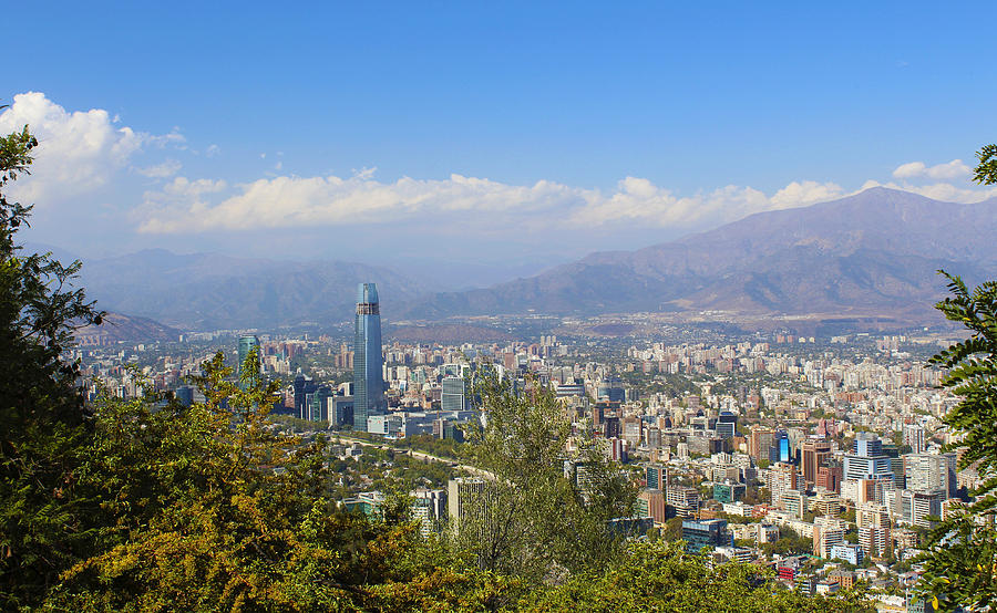 City Photograph - Santiago  Chile by Kurt Van Wagner