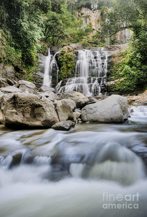 Santo Cristo Falls Photograph by Oscar Gutierrez