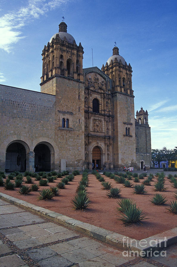 Santo Domingo Church Oaxaca Photograph by John  Mitchell